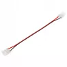 Złączka do taśmy LED COB 10mm zatrzask podwójna z kablem-5904703021605