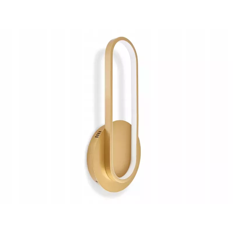 KINKIET ŚCIENNY LED GOLDIMO 13W 43CM ZŁOTY 4000K NOWOCZESNA LAMPA-5904703020912