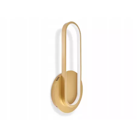 KINKIET ŚCIENNY LED GOLDIMO 13W 43CM ZŁOTY 4000K NOWOCZESNA LAMPA-5904703020912
