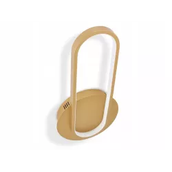 KINKIET ŚCIENNY LED GOLDIMO 13W 43CM ZŁOTY 4000K NOWOCZESNA LAMPA-5904703020912