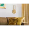 KINKIET ŚCIENNY LED GOLDIMO 13W 43CM ZŁOTY 4000K NOWOCZESNA LAMPA-5904703020912