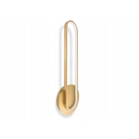 KINKIET ŚCIENNY LED GOLDIMO 18W 43CM ZŁOTY 4000K NOWOCZESNA LAMPA-5904703020929
