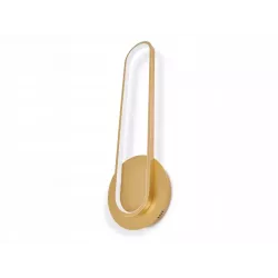 KINKIET ŚCIENNY LED GOLDIMO 18W 43CM ZŁOTY 4000K NOWOCZESNA LAMPA-5904703020929