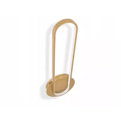 KINKIET ŚCIENNY LED GOLDIMO 18W 43CM ZŁOTY 4000K NOWOCZESNA LAMPA-5904703020929