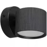 Lampa ścienna kinkiet czarny okrągły nowoczesny do salonu sypialni - ORBIN-5904703021728
