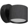 Lampa ścienna kinkiet czarny okrągły nowoczesny do salonu sypialni - ORBIN-5904703021728