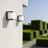 Kinkiet zewnętrzny ścienny lampa ogrodowa oprawa GX53 LED elewacyjna CZARNA-5904703019749