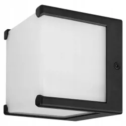 Kinkiet zewnętrzny ścienny lampa ogrodowa oprawa GX53 LED elewacyjna CZARNA-5904703019749