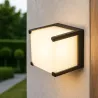 Kinkiet zewnętrzny ścienny lampa ogrodowa oprawa GX53 LED elewacyjna CZARNA-5904703019749