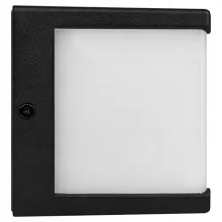 Kinkiet zewnętrzny ścienny lampa ogrodowa oprawa GX53 LED elewacyjna CZARNA-5904703019749