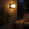 Kinkiet zewnętrzny ścienny lampa ogrodowa oprawa GX53 LED elewacyjna CZARNA-5904703019749