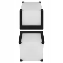 Kinkiet zewnętrzny ścienny lampa ogrodowa oprawa GX53 LED elewacyjna CZARNA-5904703019749