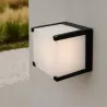 Kinkiet zewnętrzny ścienny lampa ogrodowa oprawa GX53 LED elewacyjna CZARNA-5904703019749
