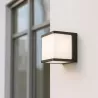Kinkiet zewnętrzny ścienny lampa ogrodowa oprawa GX53 LED elewacyjna CZARNA-5904703019756