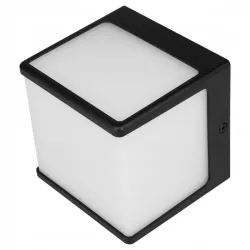 Kinkiet zewnętrzny ścienny lampa ogrodowa oprawa GX53 LED elewacyjna CZARNA-5904703019756