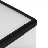 Kinkiet zewnętrzny ścienny lampa ogrodowa oprawa GX53 LED elewacyjna CZARNA-5904703019756