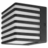 Kinkiet zewnętrzny ścienny lampa ogrodowa oprawa GX53 LED elewacyjna CZARNA-5904703019763