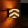 Kinkiet zewnętrzny ścienny lampa ogrodowa oprawa GX53 LED elewacyjna CZARNA-5904703019763