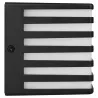 Kinkiet zewnętrzny ścienny lampa ogrodowa oprawa GX53 LED elewacyjna CZARNA-5904703019763