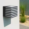 Kinkiet zewnętrzny ścienny lampa ogrodowa oprawa GX53 LED elewacyjna CZARNA-5904703019763