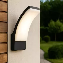 Grudo kinkiet elewacyjny LED 12W 4000K IP54 czarny - 5904703019725