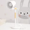 Lampka Na Biurko Biurkowa Nocna szkolna E27 LED DREWNO biała-5904703022688