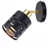 Kinkiet ścienny wewnętrzny lampa ścienna czarny E27 ruchomy LED-5904703023210
