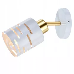Kinkiet ścienny wewnętrzny lampa ścienna biały E27 ruchomy LED-5904703023203