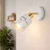 Kinkiet ścienny wewnętrzny lampa ścienna biały E27 ruchomy LED-5904703023203