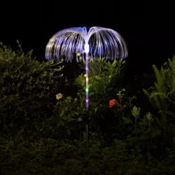 Lampki Solarne do Ogrodu Meduza 77cm LED Wbijane z Czujnikiem Wodoodporne-5904703023913