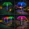 Lampki Solarne do Ogrodu Meduza 77cm LED Wbijane z Czujnikiem Wodoodporne-5904703023913