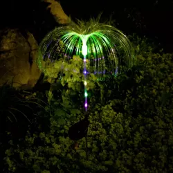 Lampki Solarne do Ogrodu Meduza 77cm LED Wbijane z Czujnikiem Wodoodporne-5904703023913