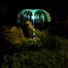 Lampki Solarne do Ogrodu Meduza 77cm LED Wbijane z Czujnikiem Wodoodporne-5904703023913