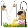 Lampki Solarne do Ogrodu Konewka 80cm LED Wbijane z Czujnikiem Wodoodporne-5904703023951