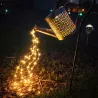 Lampki Solarne do Ogrodu Konewka 80cm LED Wbijane z Czujnikiem Wodoodporne-5904703023951