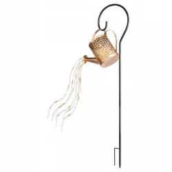 Lampki Solarne do Ogrodu Konewka 80cm LED Wbijane z Czujnikiem Wodoodporne-5904703023951