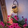 Lampki Solarne do Ogrodu Konewka 80cm LED Wbijane z Czujnikiem Wodoodporne-5904703023951