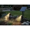 Lampka solarna do ogrodu 2x reflektor wbijany LED z Czujnikiem Wodoodporny-5904703029694