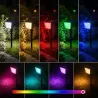 Lampka solarna do ogrodu reflektor wbijany LED z Czujnikiem Wodoodporny-5904703029021