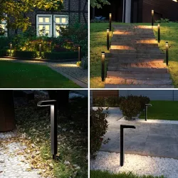 Lampa SOLARNA LED ogrodowa 53cm stojąca słupek Zmienna Barwa CCT zewnętrzna-5904703029038