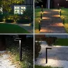 Lampa SOLARNA LED ogrodowa 53cm stojąca słupek Zmienna Barwa CCT zewnętrzna-5904703029038