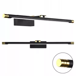 Kinkiet Masterled czarno - złoty LED 12W 56cm-5904703013501