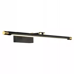 Kinkiet Masterled czarno - złoty LED 12W 56cm-5904703013501