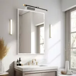 Kinkiet Masterled czarno - złoty LED 12W 56cm-5904703013501