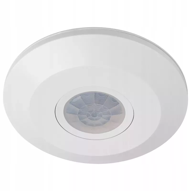 CZUJNIK RUCHU 360° na podczerwień sufitowy ULTRA PŁASKI LED SLIM-5903002035603