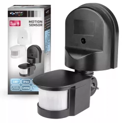 Czujnik RUCHU zmierzchu LED sensor PIR na podczerwień ścienny zewnętrzny-5903002036495