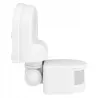 Czujnik RUCHU zmierzchu LED sensor PIR na podczerwień ścienny zewnętrzny-5903002036501