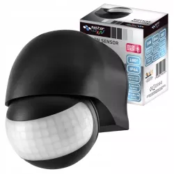 Czujnik RUCHU zmierzchu LED sensor PIR na podczerwień ścienny zewnętrzny-5903002036518