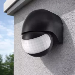 Czujnik RUCHU zmierzchu LED sensor PIR na podczerwień ścienny zewnętrzny-5903002036518