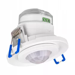 Czujnik RUCHU i zmierzchu LED regulowany PIR 360° na podczerwień sufitowy-5903002036525